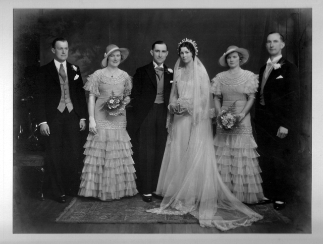 Ian Hardie & Alice Robertson Wedding 1933